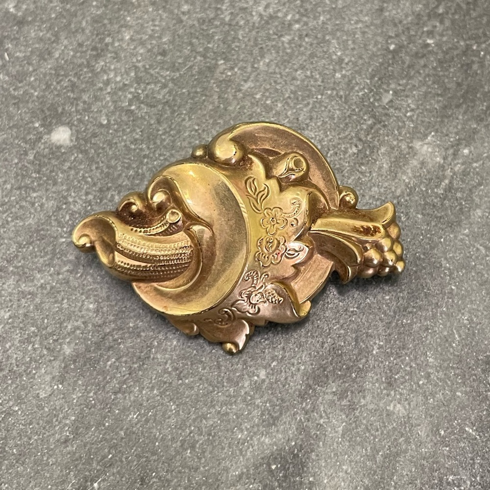 Estate Gold Filled Antique Victorian Brooch